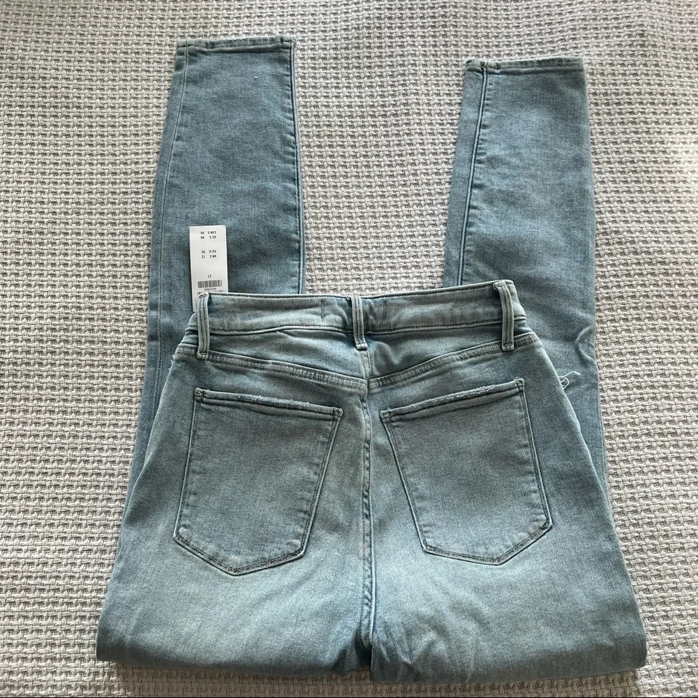 NWT Abercrombie & Fitch Curve Love High Rise Super Skinny Ankle Jeans - Picture 4 of 7